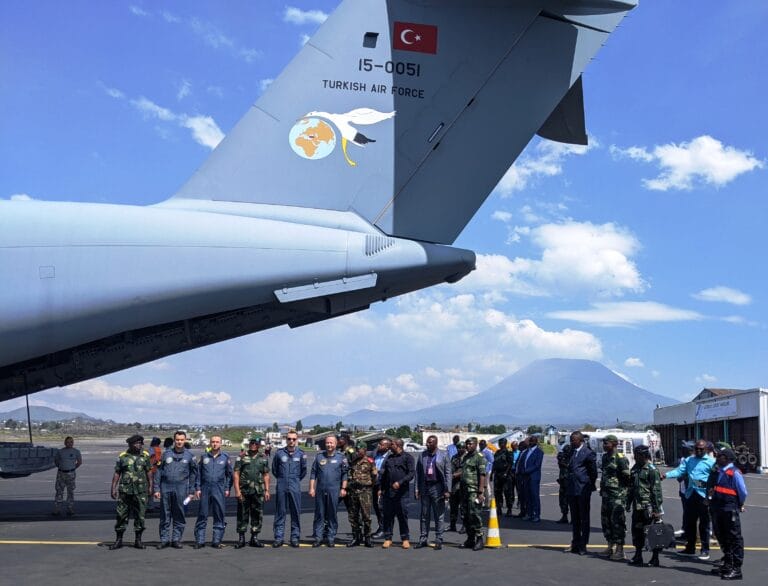 Guerre du M23: les FARDC reçoivent l’appuie logistique de Turquie