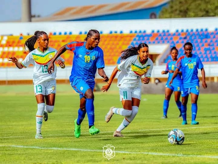 Football/ Amical international : Les léopards dames de la RDC bouffées par les lionnes de la Teranga du Sénégal