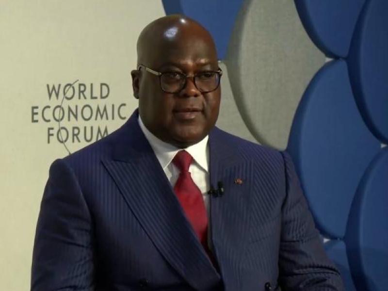 Forum économique mondial : Félix Tshisekedi a pris part à la cérémonie d’ouverture ce mardi 21 janvier