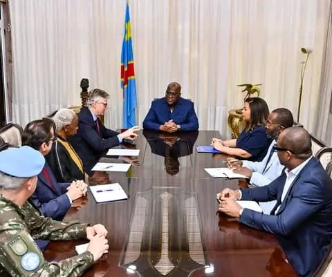 Crise dans l’Est de la RDC : Félix Tshisekedi a échangé avec Jean-Pierre Lacroix