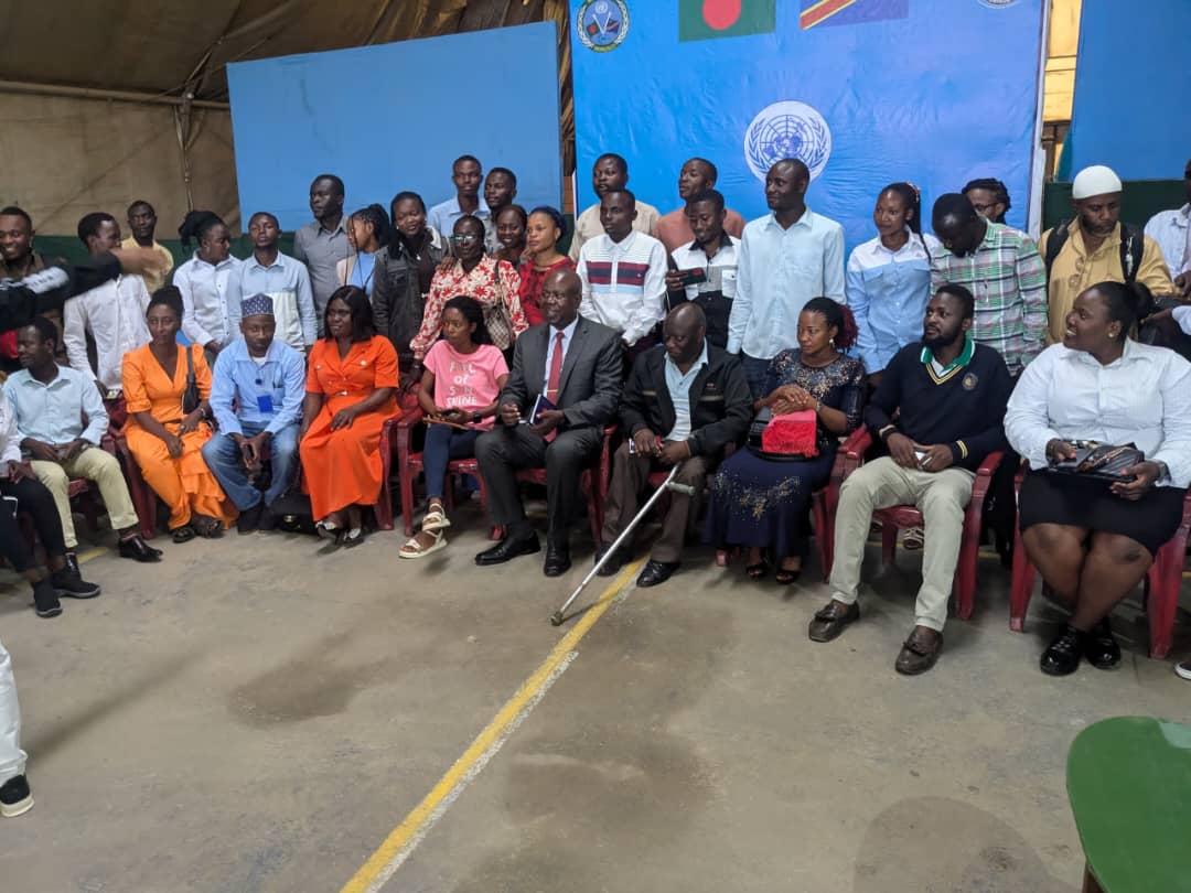 Bunia : La MONUSCO estime que la désinformation fragilise une population déjà traumatisée par la guerre