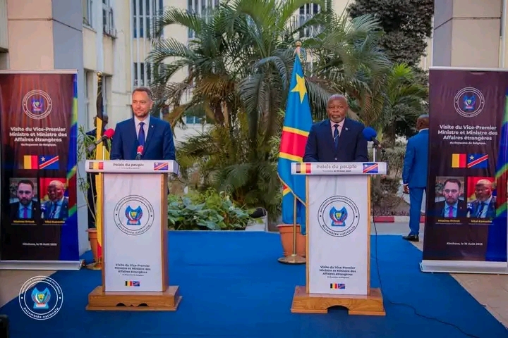 RDC-Belgique : Maxime Prévot plaide pour un engagement renforcé autour des processus de paix de Washington et Doha
