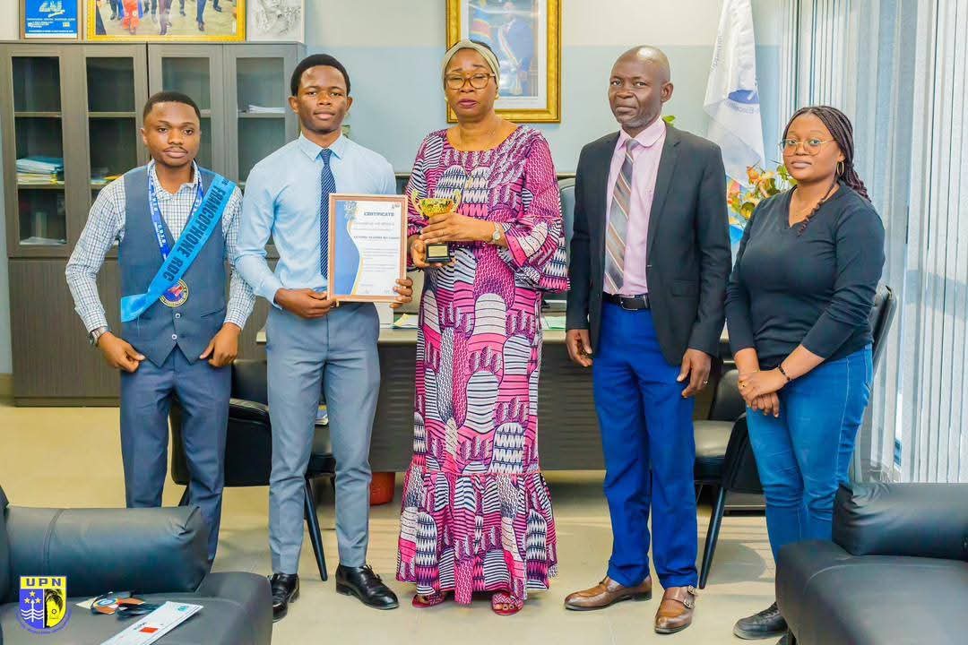Kinshasa – Diplomatie académique : un étudiant de l’UPN primé au KINMUN 2025