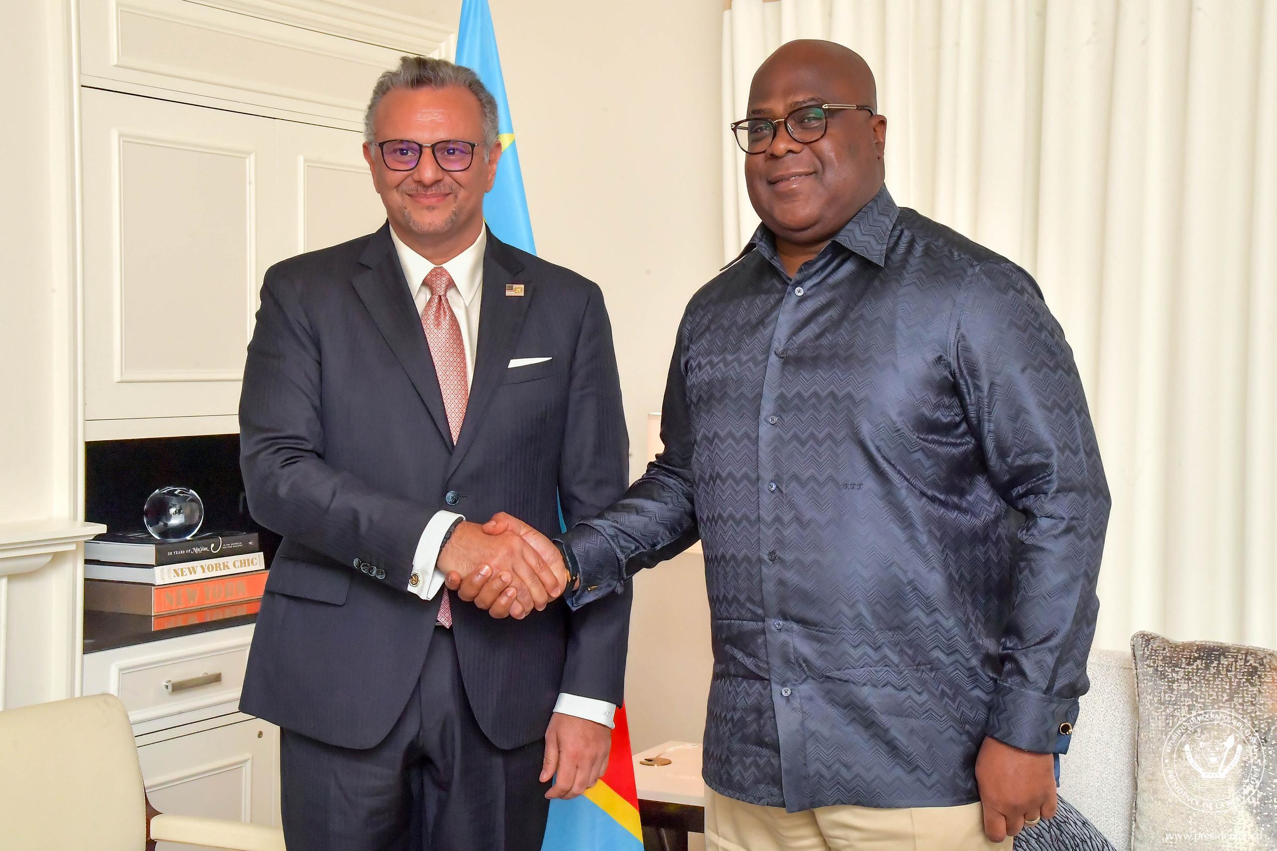 États-Unis – RDC : Félix Tshisekedi reçoit le conseiller principal de Donald Trump pour discuter du suivi de l’Accord de paix de Washington